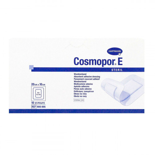 Hartmann Cosmopor E 20x10cm - 10 Pansements Protecteurs