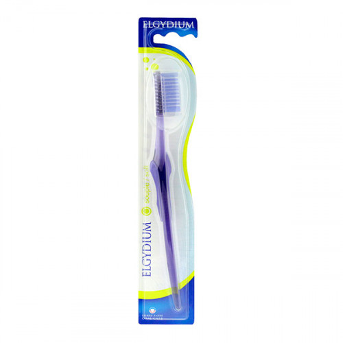 ELGYDIUM Brosse à Dents Vitale Souple 1 Unité - Brossage Efficace