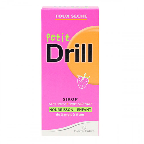 Pierre Fabre Petit Drill Enfant 125ml - Soulage Toux Sèche Pierre Fabre Petit Drill Enfant 125ml - Soulage Toux Sèche