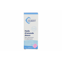 Gilbert Huile Amande Douce 60ml - Nourrit et Adoucit Peau Sensible