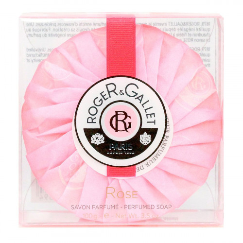 Savon Parfumé Rose Roger & Gallet 100g - Peau Fraîche et Souple Savon Parfumé Rose Roger & Gallet 100g - Peau Fraîche et Souple