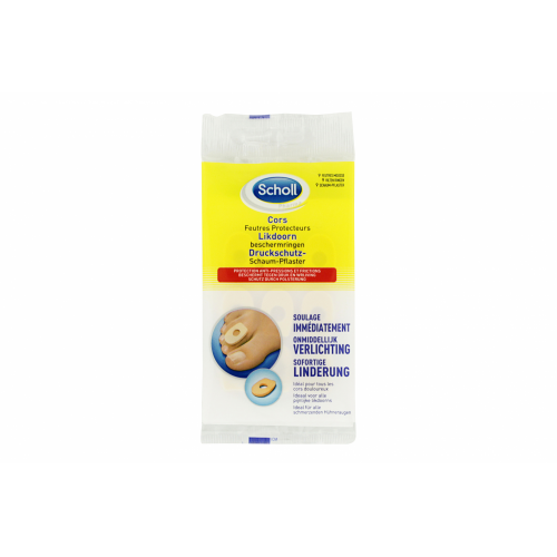 Scholl Feutres Protecteurs Cors Mousse 1 Boite - Soulage Douleur