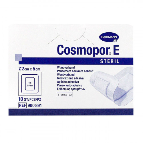 Hartmann Cosmopor E Pansements 10pcs - Soin Post-Chirurgical