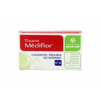 Tisane Calmante N°14 Mediflor 24 Sachets - Apaise Nervosité et Sommeil