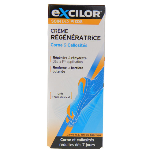 Excilor Crème Anti-callosités 50ml - Réduit Corne et Callosités