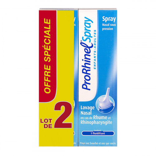 PRORHINEL Spray Nasal 2x100ml - Soulage Rhumes