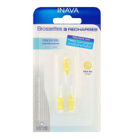 INAVA Brossettes XL Conique 3 Recharges Nettoyage Interdentaire