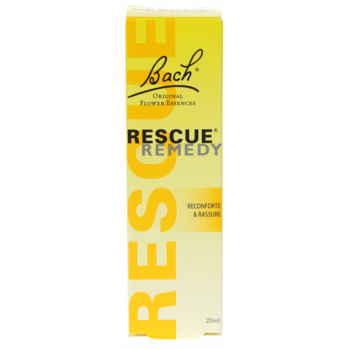 FLEURS DE BACH RESCUE 20mL - Sérénité et Calme Instantané