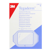 3M Tegaderm Pansement Transparent 5 pièces, Soin Plaies