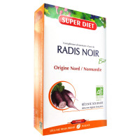 Super Diet Radis Noir Bio 20 Ampoules 300ml - Bien-être Digestif