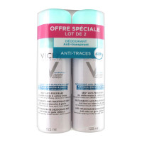 VICHY Déodorant Anti-Transpirant 48H 2x125ml - Efficacité Longue Durée