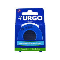 URGO Syval Sparadrap Résistant Blanc 5 m x 2,5 cm-10510