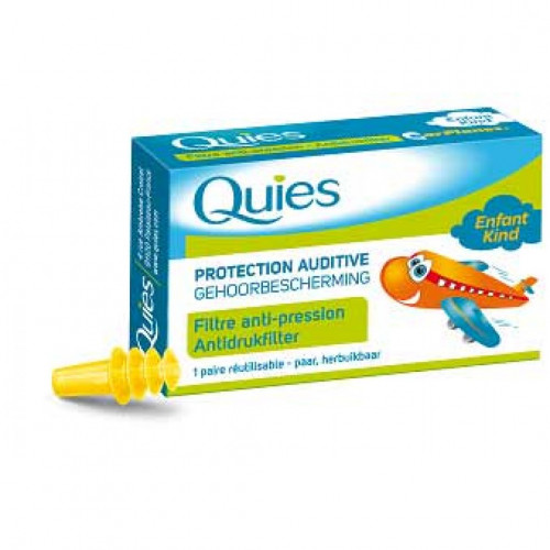 QUIES EarPlanes Enfant 1 Paire - Protection Auditive