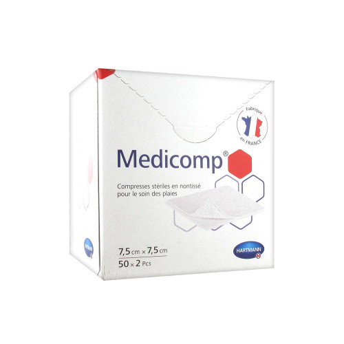 HARTMANN Medicomp Compresses Stériles 100 Pcs Parapharmacie