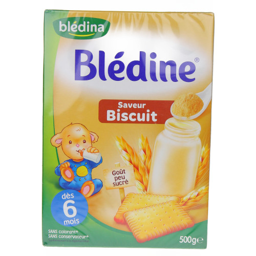 Blédina Blédine Céréales Biscuitée 500g - Eveil Saveurs Bébé - Pharma360
