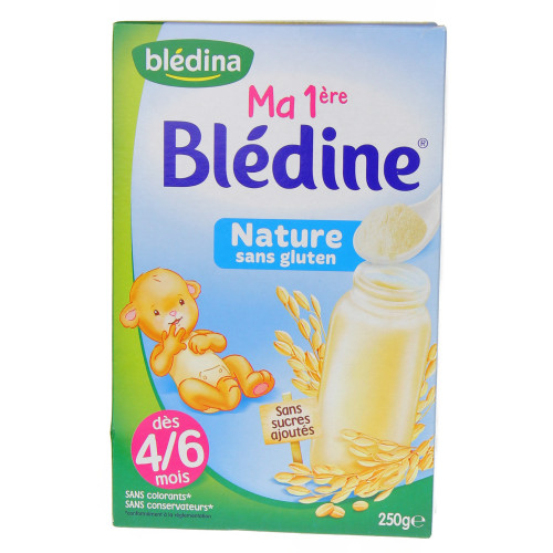 BLEDINA Blédine céréales 1er âge nature 250 g-10792