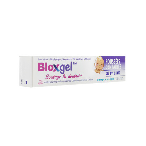 BAUSCH & LOMB Bloxgel poussées dentaires 15ml-10811