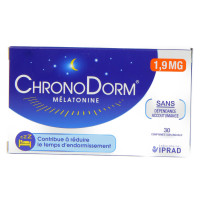 IPRAD ChronoDorm Mélatonine 1,9 mg 30 Comprimés Sublinguaux-10825