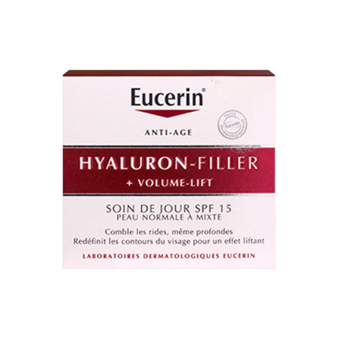 EUCERIN Hyaluron-Filler+Volume-Lift soin de jour PNM SPF15 Eucerin x 50 ml-10897 EUCERIN Hyaluron-Filler+Volume-Lift soin de jour PNM SPF15 Eucerin x 50 ml-10897