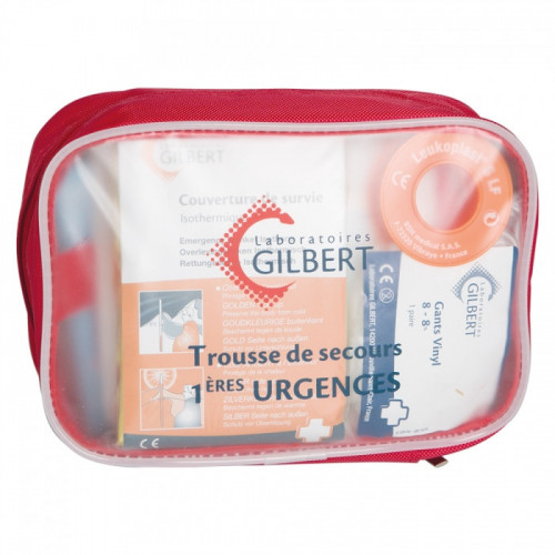 Gilbert Trousse Secours Extérieure 1 - Pharma360 - Soins Vacances Été