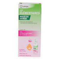 UPSA UPSA Les Élémentaires Maux de gorge enfant spray 20ml-11008