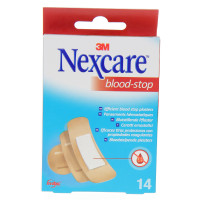 NEXCARE 3M Nexcare Blood-Stop 14 pansements assortis-11061