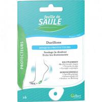 GILBERT FEUILLE DE SAULE Disques Protecteurs Durillons x 6-11097