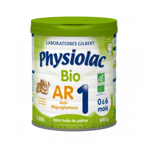 PHYSIOLAC Physiolac Bio Anti-Régurgitations 1 de 0 à 6 Mois 800 g-11103