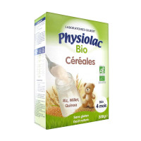 PHYSIOLAC Physiolac Bio Céréales Dès 4 mois 200 g-11105