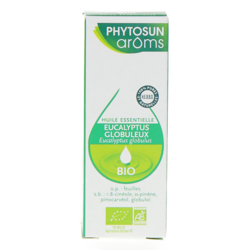PHYTOSUN AROMS Phytosun Aroms Eucalyptus Globuleux Bio 10 ml-11115 PHYTOSUN AROMS Phytosun Aroms Eucalyptus Globuleux Bio 10 ml-11115