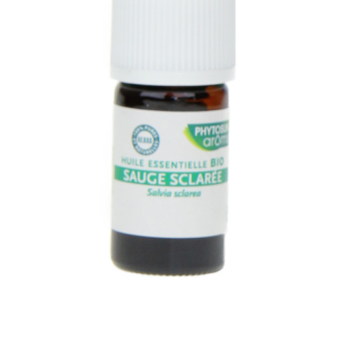 PhytoSun Aroms Sauge Sclarée Bio 5ml - Huile Essentielle Bio chez