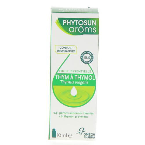PHYTOSUN AROMS Phytosun Arôms Thym à Thymol Bio 10 ml-11135 PHYTOSUN AROMS Phytosun Arôms Thym à Thymol Bio 10 ml-11135