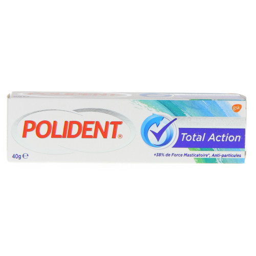 POLIDENT Polident Total Action crème fixative 40 g-11159 POLIDENT Polident Total Action crème fixative 40 g-11159