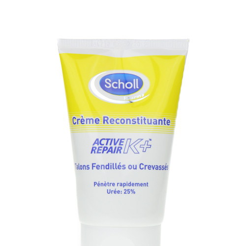 Scholl Crème Active Repair K+ 120ml - Soulage Talons Fendillés