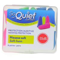 VISIOMED Visiomed SoQuiet Comfort Protection Auditive Mousse Soft 6 Paires-11222