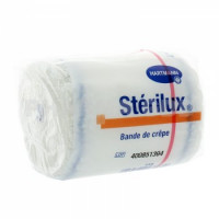 HARTMANN STERILUX Bande de crêpe en coton élastique sous cello 5cmx4m-11229