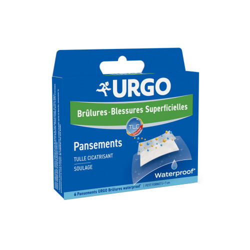 URGO Urgo Brûlures et Blessures Superficielles 4 Pansements Waterproof-11266