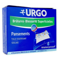 URGO Urgo Brûlures et Blessures Superficielles 6 Pansements Waterproof-11267