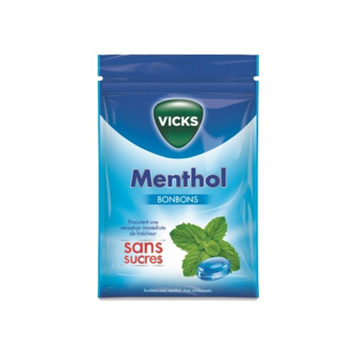 VICKS Bonbons menthol 72g-11289