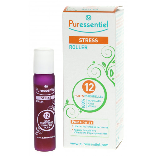 Puressentiel Stress Roller 5mL - Apaise et libère tensions Puressentiel Stress Roller 5mL - Apaise et libère tensions