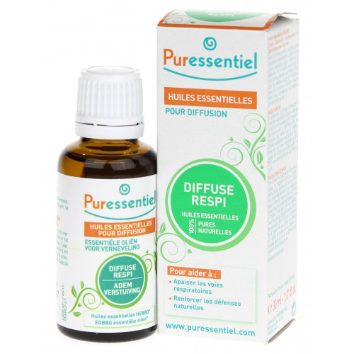 PURESSENTIEL Diffuse RESPI 30mL - Confort Respiratoire PURESSENTIEL Diffuse RESPI 30mL - Confort Respiratoire
