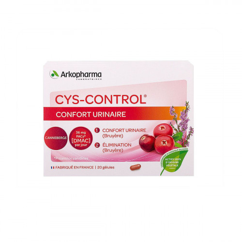 ARKOPHARMA Cys-control confort urinaire gélules Arkopharma x 20 gélules-11583