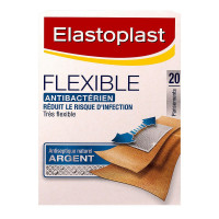 ELASTOPLAST Pansements antibactériens Flexible Elastoplast x 20-11627