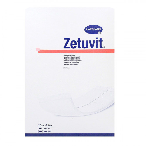 HARTMANN Pansements absorbants 20 x 25 cm Zetuvit Hartmann x 10-11667 HARTMANN Pansements absorbants 20 x 25 cm Zetuvit Hartmann x 10-11667