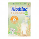 MODILAC 5 Céréales Bio Modilac dès 6 mois x 230 g-11708