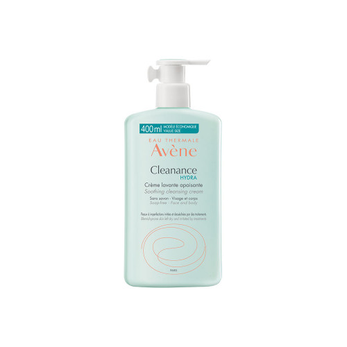AVENE CLEANANCE Hydra Crème Lavante Apaisante 400 ml-11797 AVENE CLEANANCE Hydra Crème Lavante Apaisante 400 ml-11797