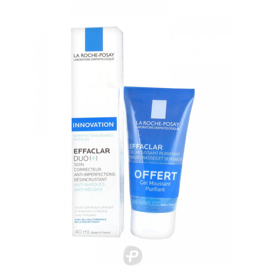 LA ROCHE POSAY - Effaclar Duo [+] Soin Correcteur Désincrustant Anti ...
