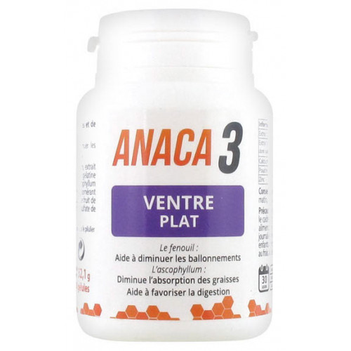 ANACA3 Ventre Plat 60 Gélules-11996