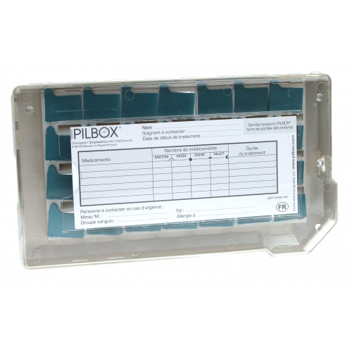 PILBOX CLASSIC 1 Pillulier - Distribution Facile Parapharmacie