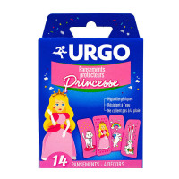 URGO 14 pansements protecteurs Princesse 4 décors-12133